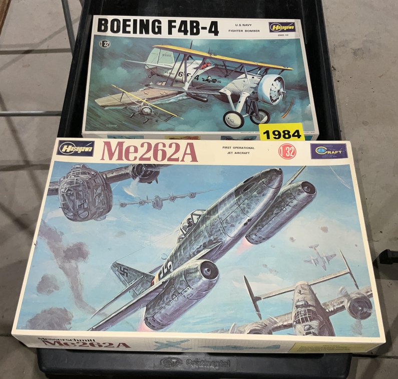 2 Hasegawa Models 1/32 Scale #js075 #js066