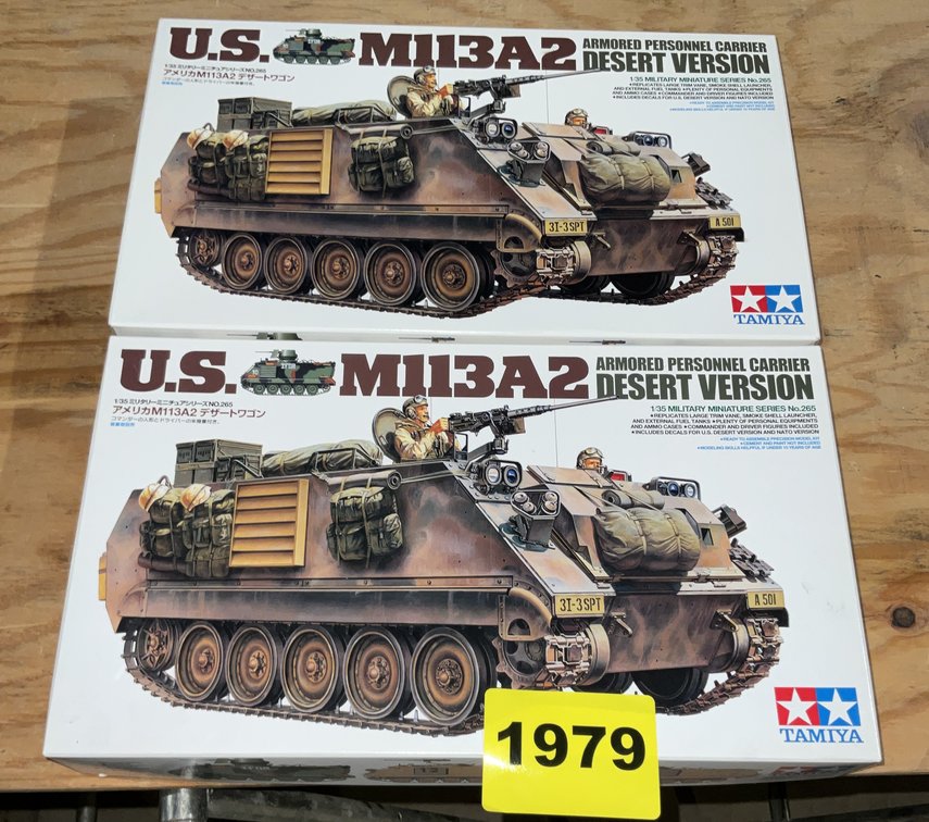 2 Tamiya Models 1/35 Scale #35265 X2