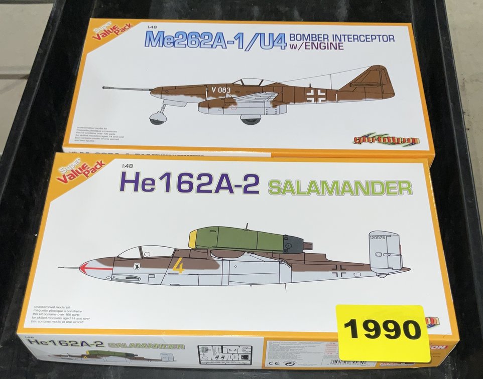 2 Dragon Models 1/48 Scale #5564 #5567