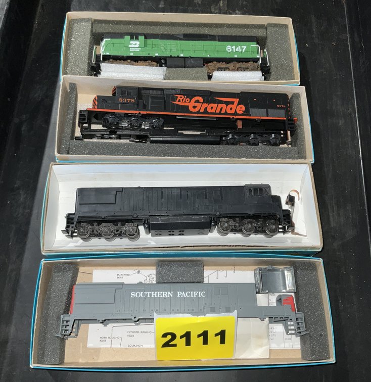 4 Athearn's Engines #3302 #4503 #3422 #3401 Ho