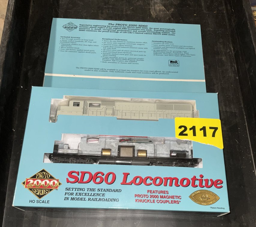1 Proto 2000 Santa Fe Sd20 Locomotive Ho