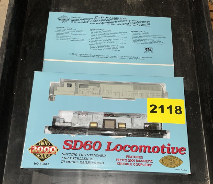 1 Proto 2000 Santa Fe Sd20 Locomotive Ho