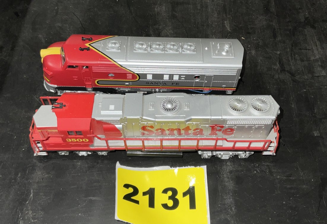 2 Santa Fe Engines 1-#3500-000