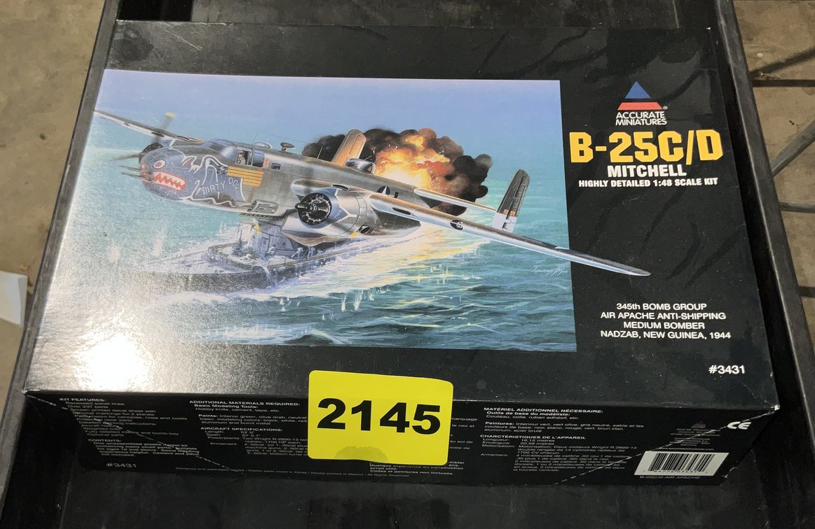 Accurate Models #3431 B-25C/D 1/48 Scale