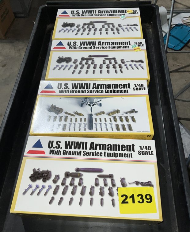 4 - #9900 1/48 Scale Us Wwii Armament