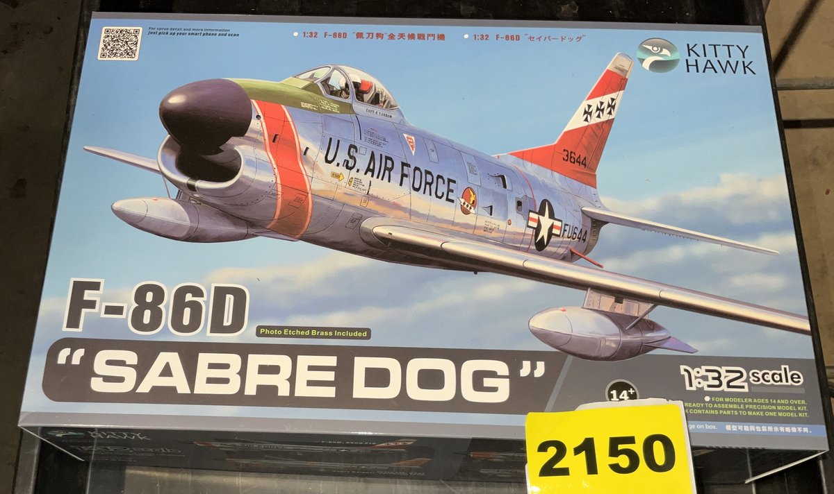 Kitty Hawk #KH 32007 1/32 Scale F-86D
