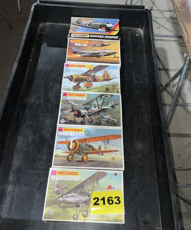 6 Match Box Models 1/72 Scale