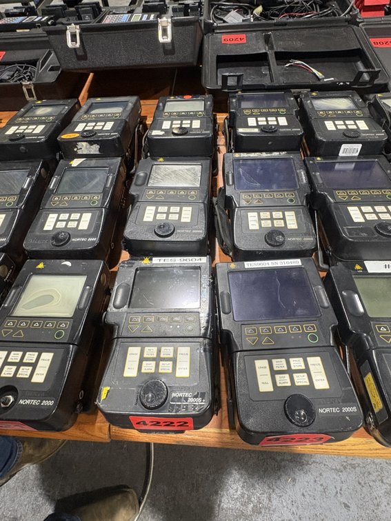 3 Nortec 2000 Series Eddy Current Flow Detectors