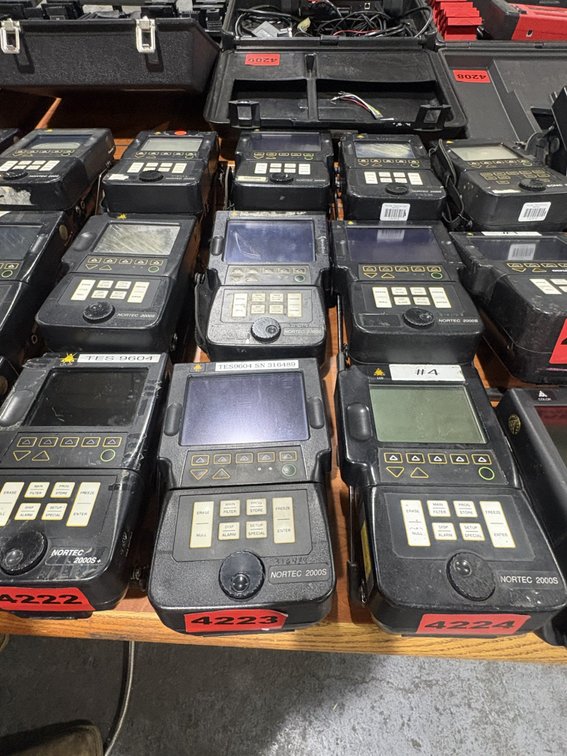 3 Nortec 2000 Series Eddy Current Flow Detectors
