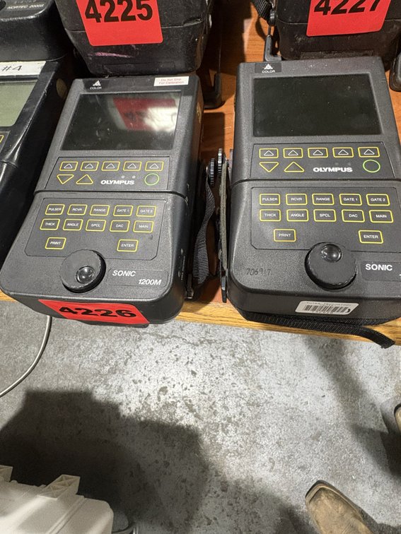 2 Sonic 1200M Ultrasonic Flow Detectors - No Batteries