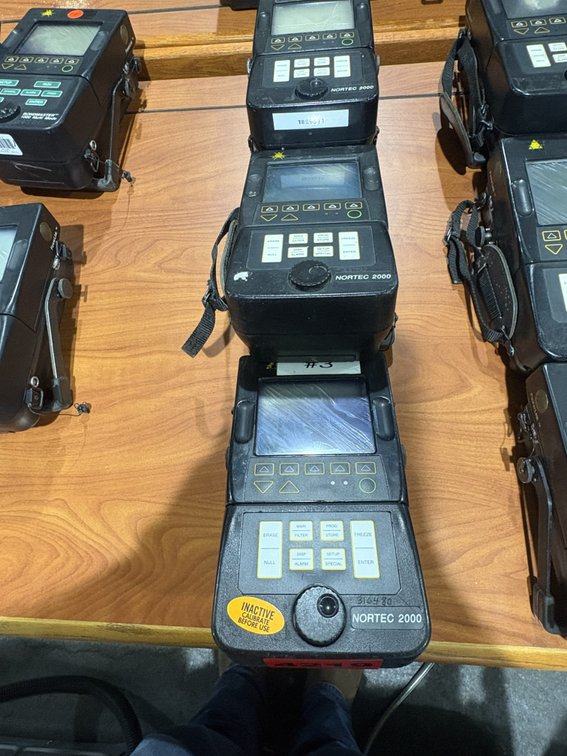3 Nortec 2000 Series Eddy Current Flow Detectors