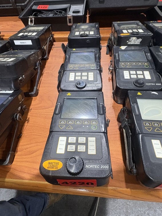 3 Nortec 2000 Series Eddy Current Flow Detectors