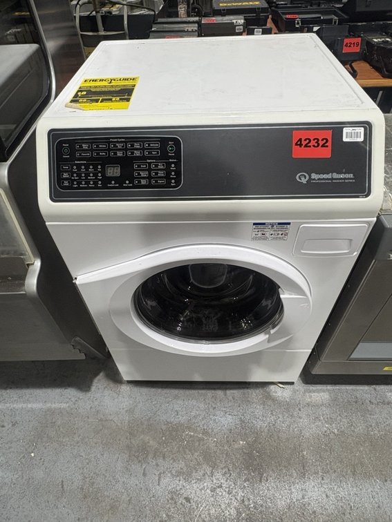 Speed Queen Professional Washer Series M/N AFNE 98SP115TW13