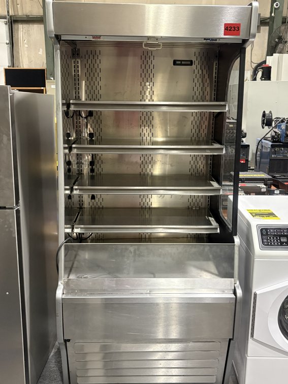 Stainless Refrigerated Self-Service Merchandiser