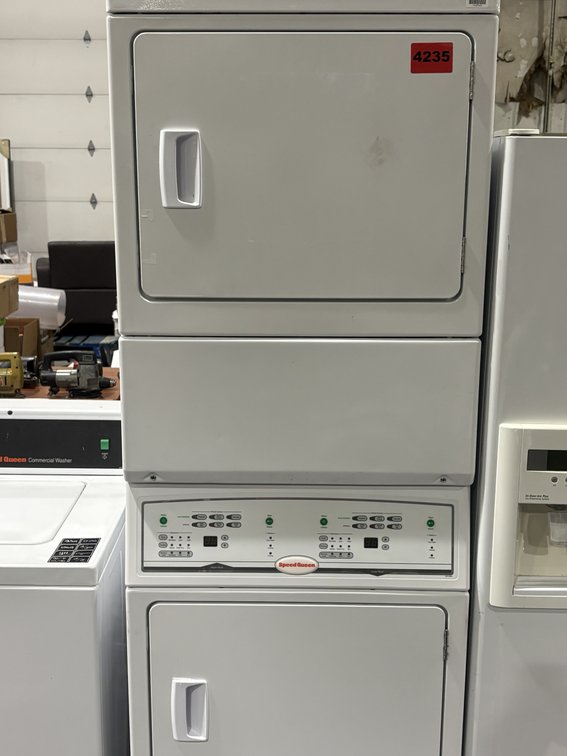 Speed Queen Stackable Washer And Dryer M/N SEE5AGS173TW01