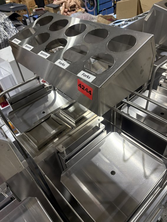 Delfield Stainless Tray And Flatware Servers