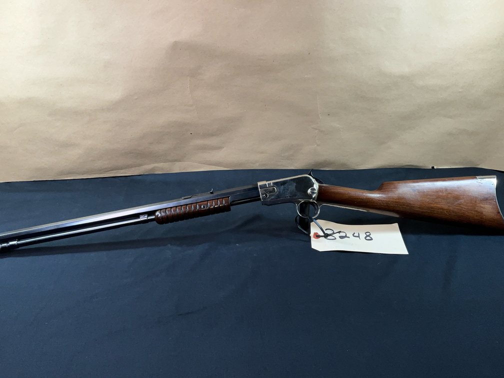 Winchester Model 1890 22 Short Nickel Receiver Octagonal Barrel