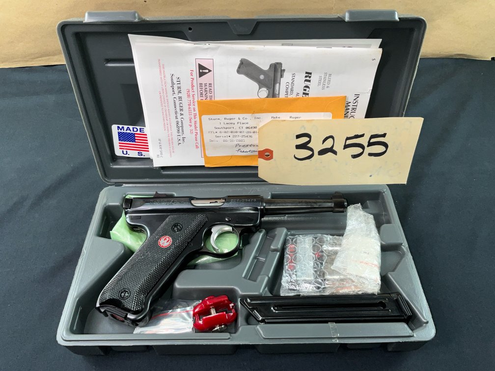 Ruger Mark III 22 LR New Unfired In Box