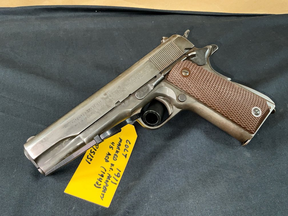 Colt M1911A1 U.S. Army United States Property 45 ACP (1942)