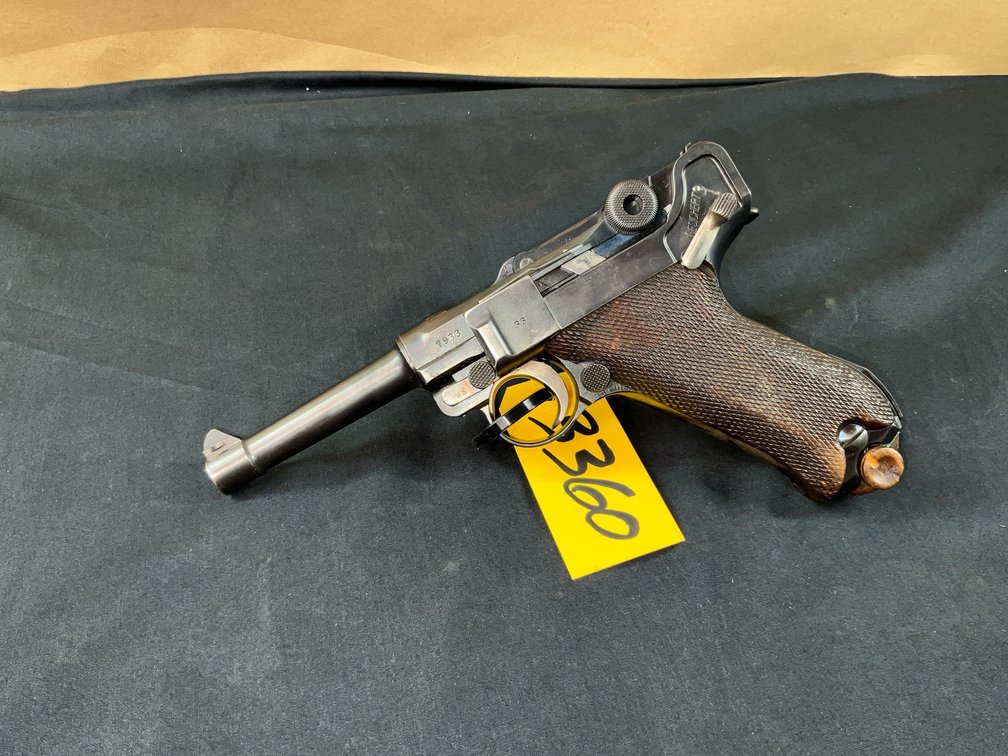 Luger P08 9mm All Numbers Matching Factory Original (1920) No Import Marks