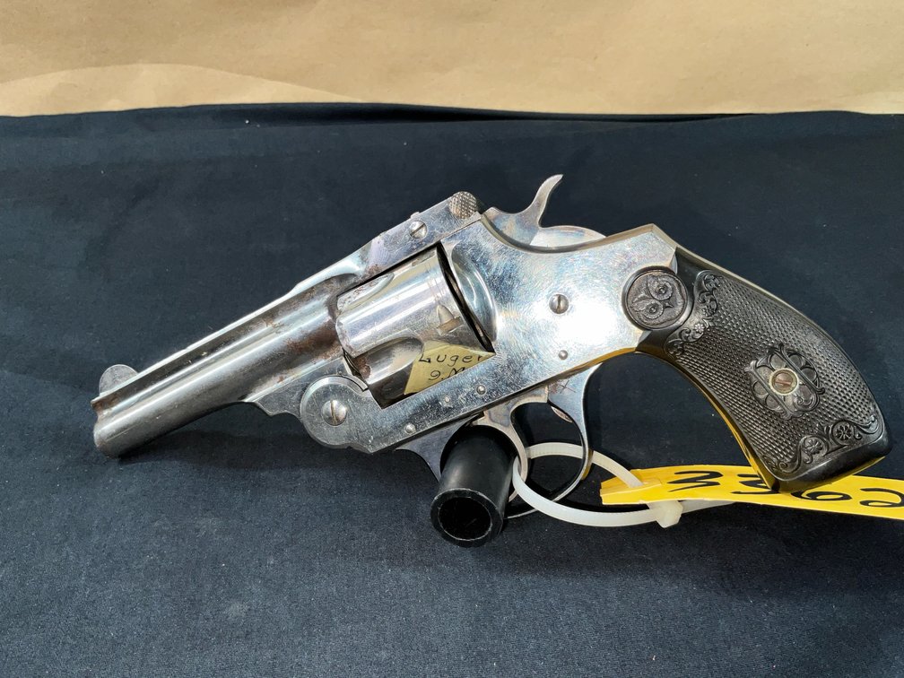 Iver Johnson Tip Up Revolver 38 S&W