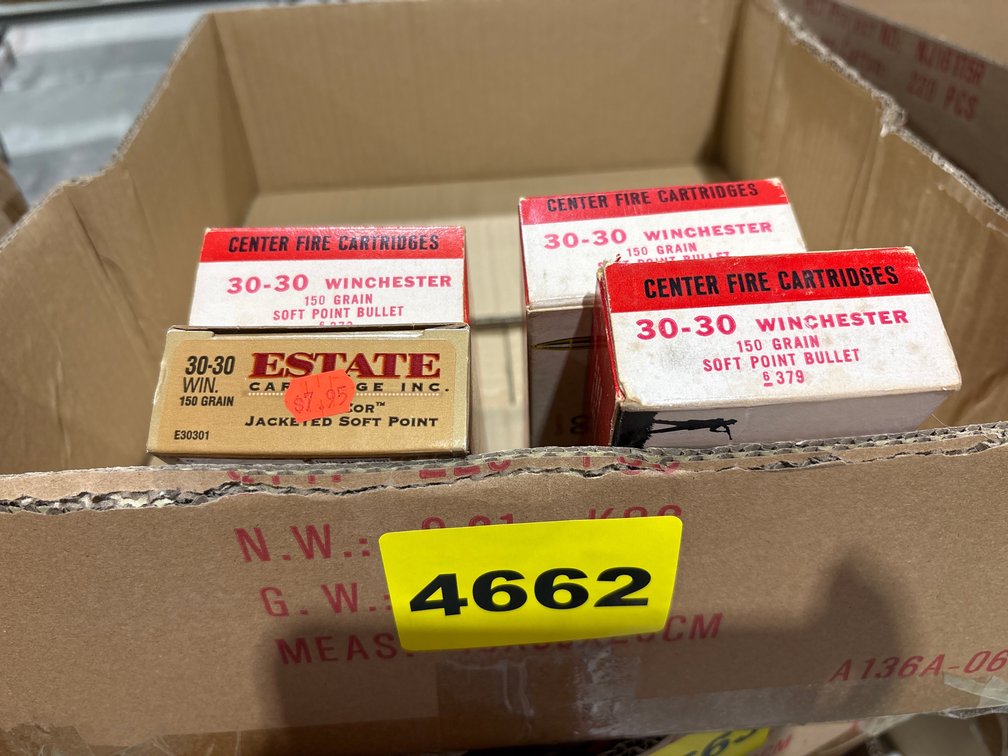 3-Boxes 30-30 Win 150gr, 1-Box Brass