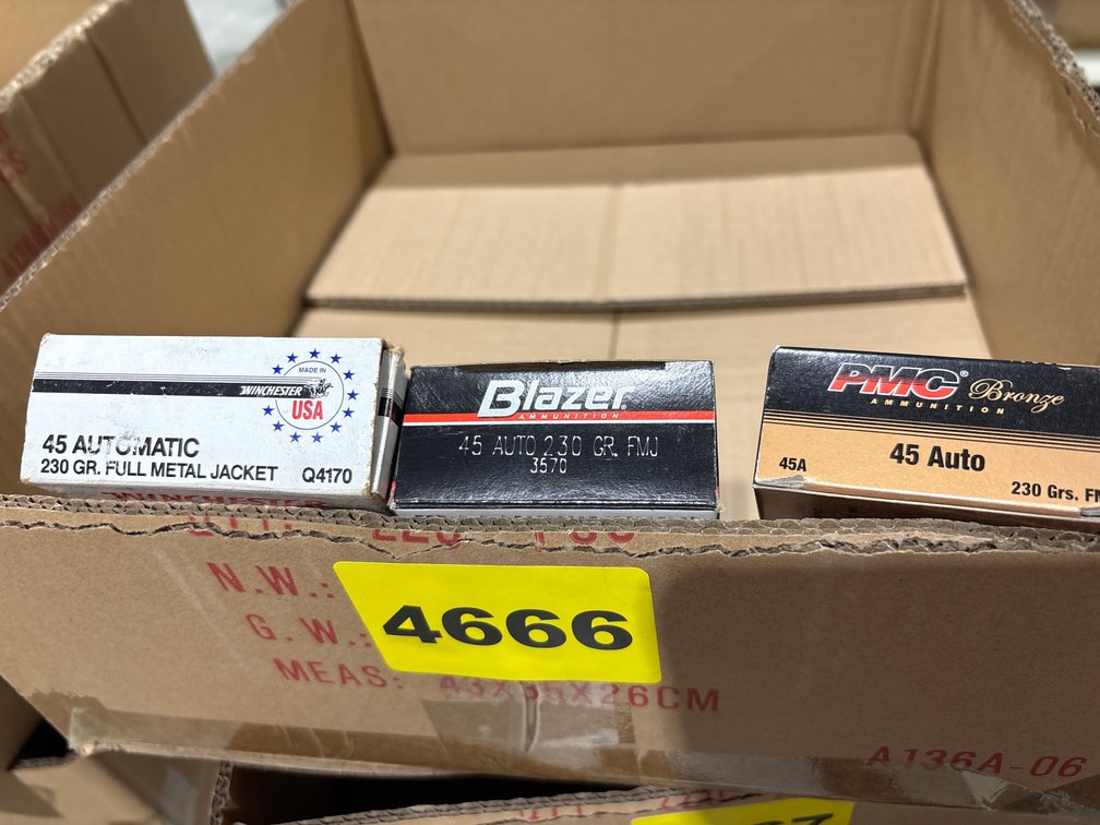 2-Boxes 45 ACP, 1-Box Partial 45 ACP