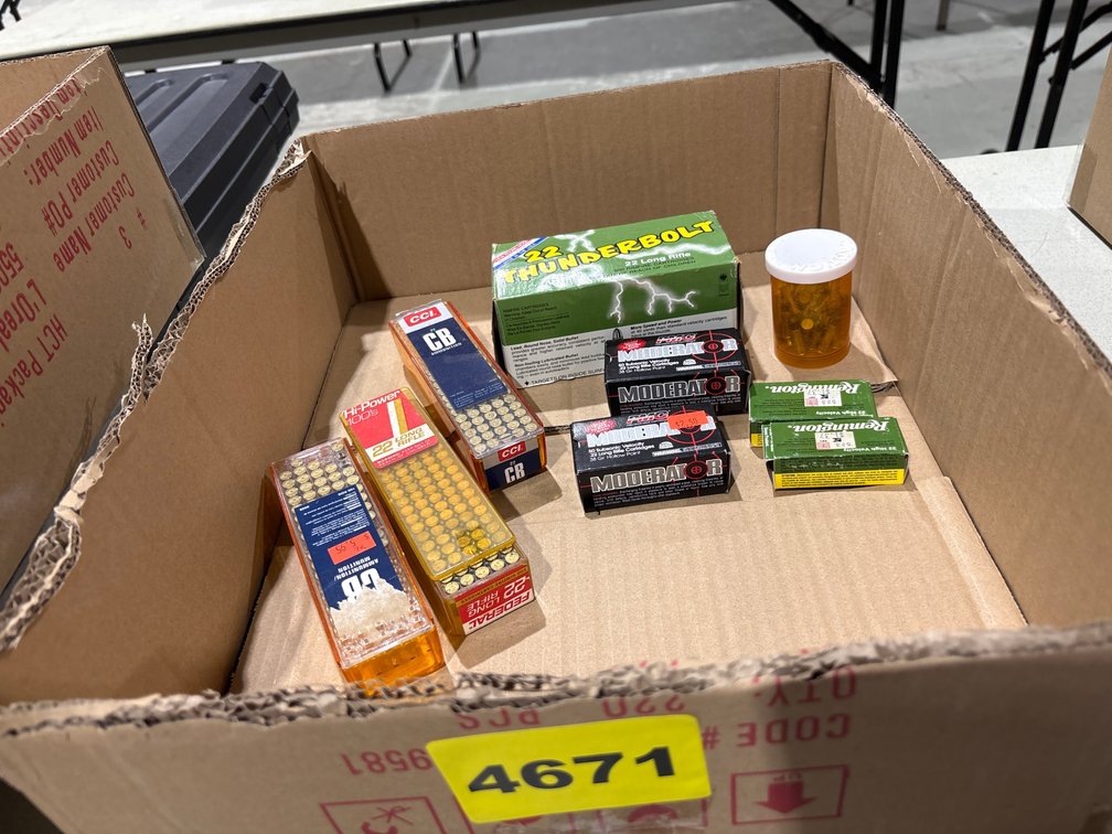 1-Box Assorted 22 LR & 22 Short