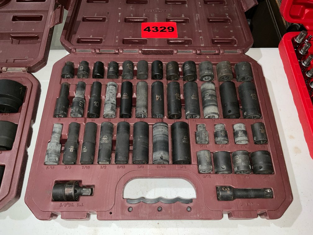 Mac Tools Impact Sockets, 42 Pcs., 3/8" Drive