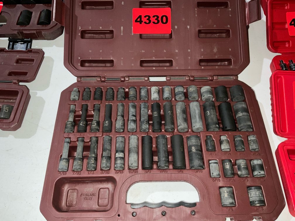 Mac Tools 48 Pc. 1/4" Drive Impact Sockets