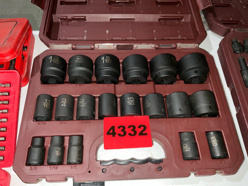 Mac Tools 1/2" Drive 19 Pc. Impact Sockets