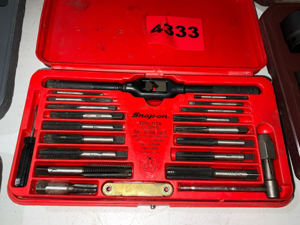 Snap-On Metric Tap And Die Set, 22 Pcs.