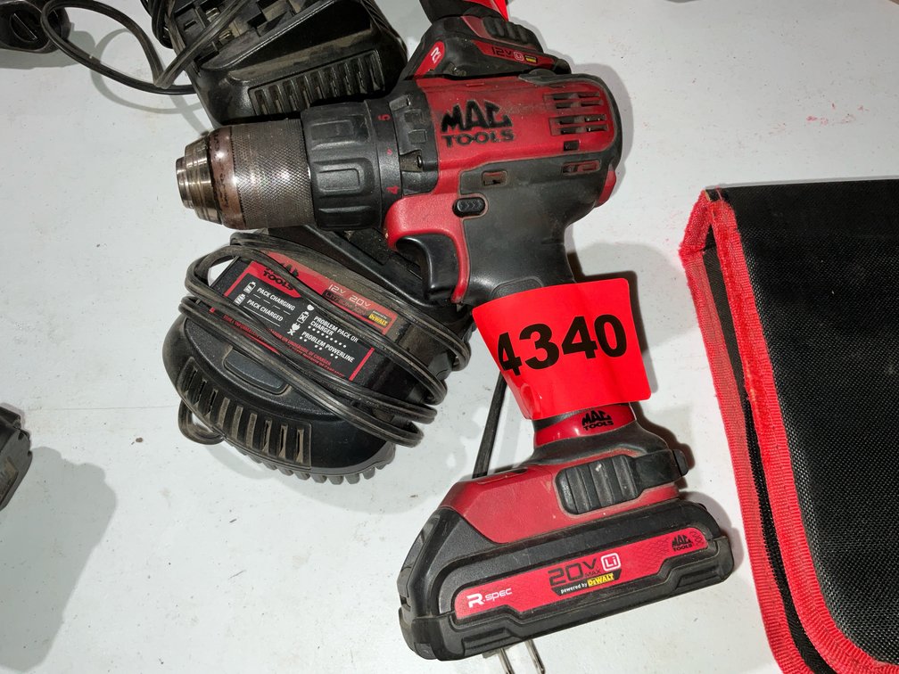 Mac 20V Max Brushless Drill Driver With Charger