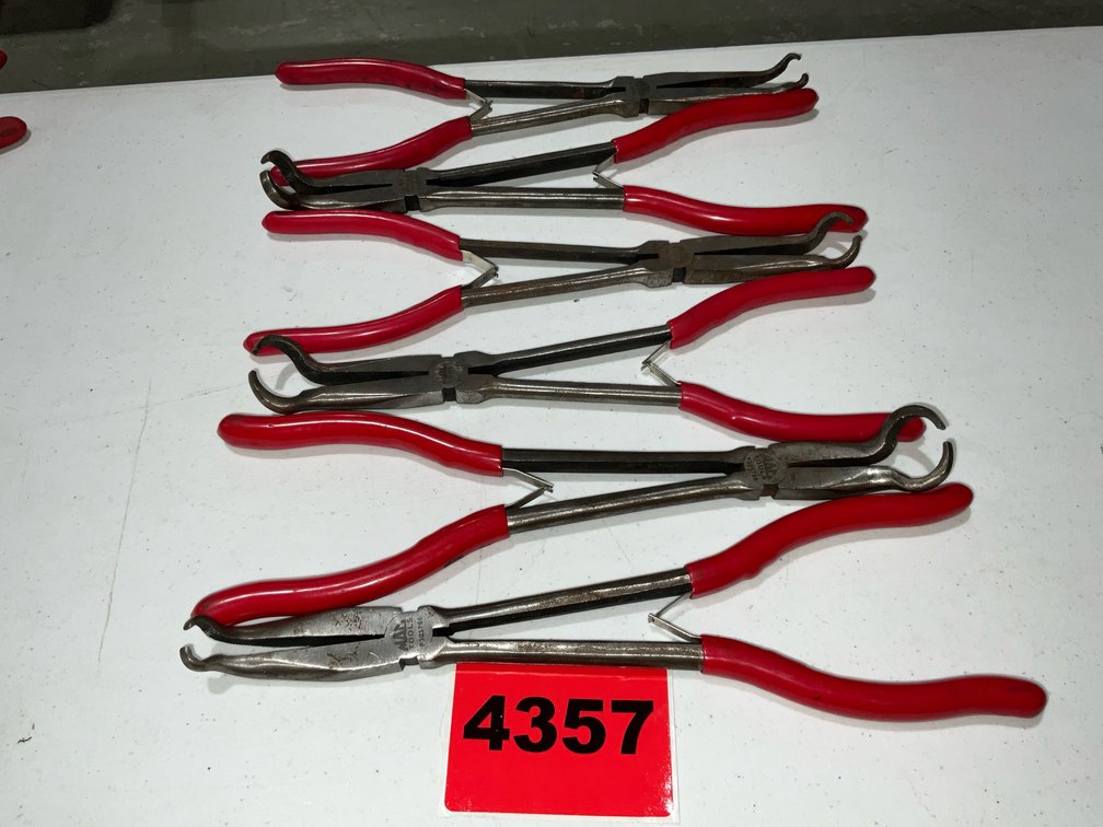 Mac Tool Long-Reach Hose Gripper Pliers, 6 Pcs.