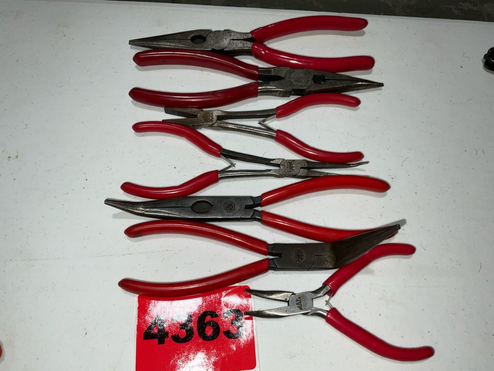 Mac Assorted Needle Nose Pliers, 7 Pcs.