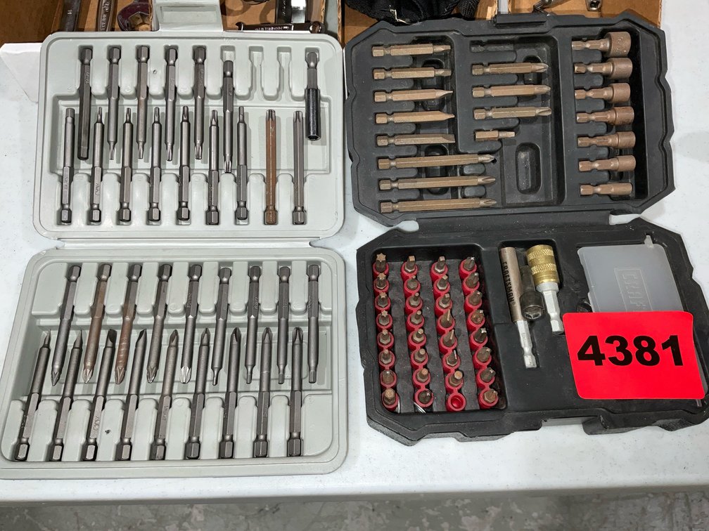 Craftsman 53 Pc. Torx And Screwdriver Set; 34 Pc. Torx Bits And Driver Set
