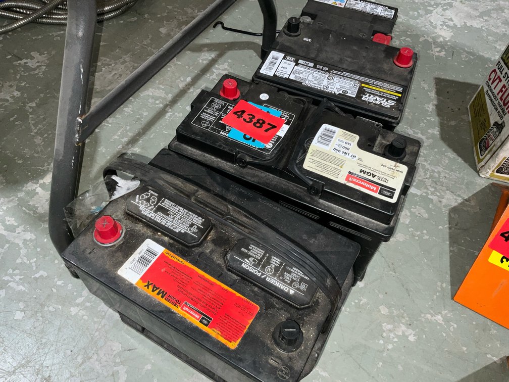 4 Batteries (New)