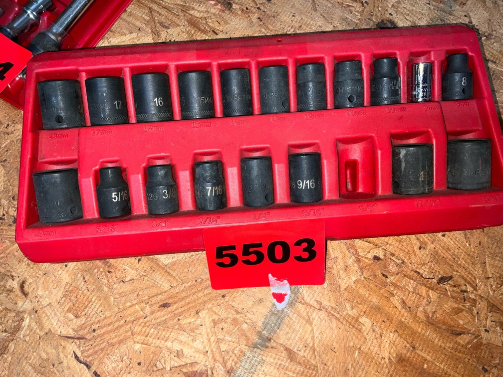 Mac Tool Assorted Impact Sockets