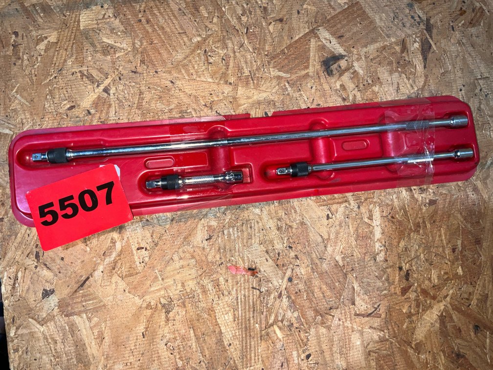 3 Pc. Snap-On 1/4" Extensions