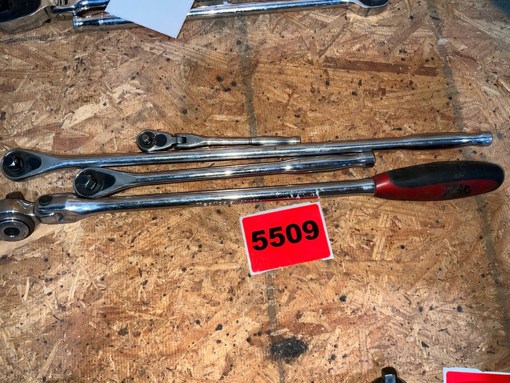 3 Mac Ratchets, 4" Long, 11" Long, 18" Long
