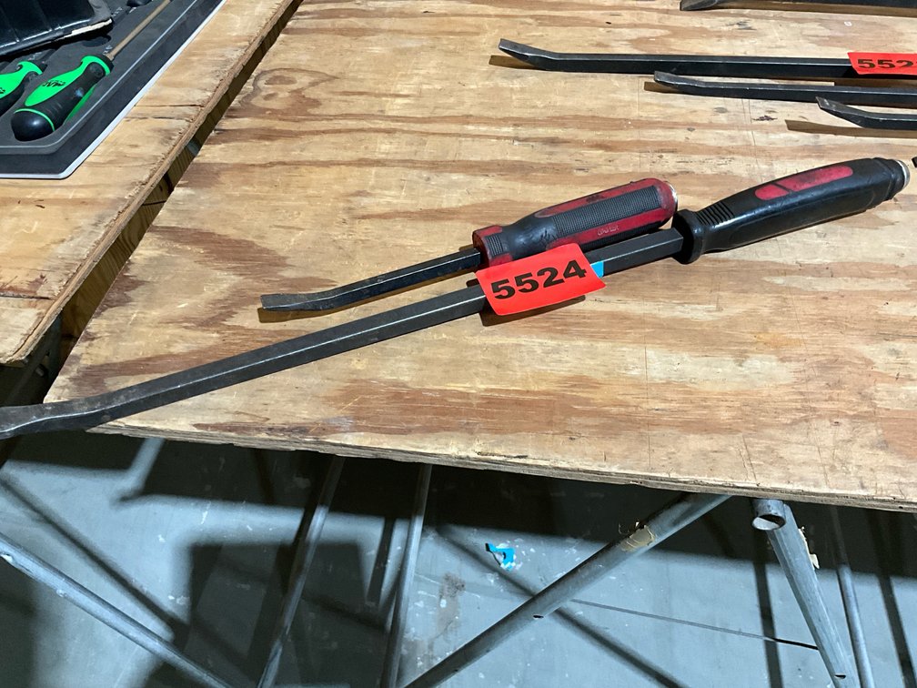 Matco Pry Bars, 2 Pcs., 24", 12" Long