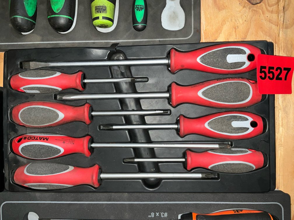 Matco 8 Pc. Slotted, Phillips Drivers