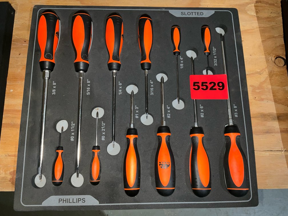 Mac 12 Pc. Slotted And Phillips Drivers
