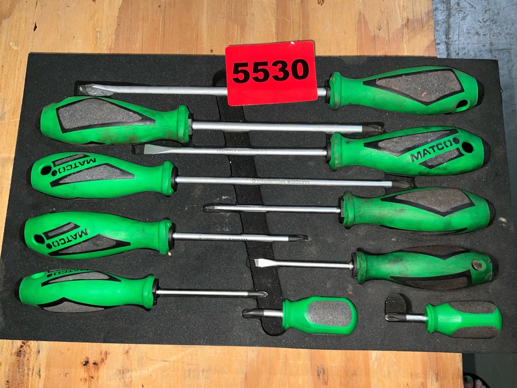Matco 10 Pc. Slotted And Phillips Drivers