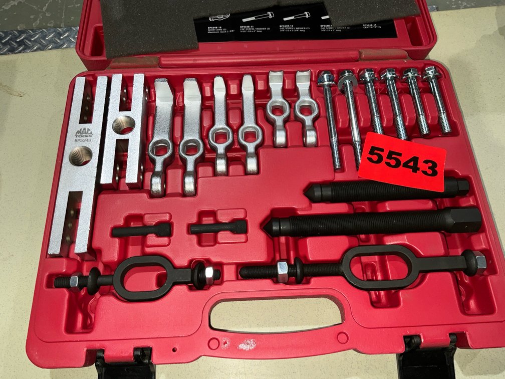 Mac Tools Bearing And Pulley Puller Set