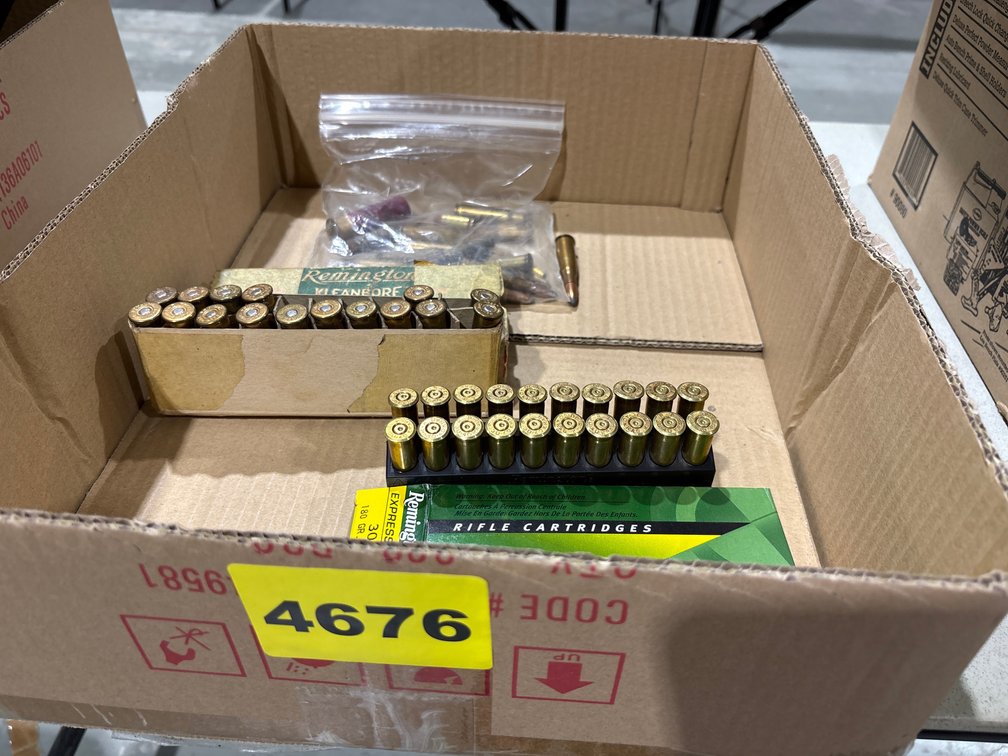 Assorted Ammo 30-40 Krag, Lebel, 38, 22