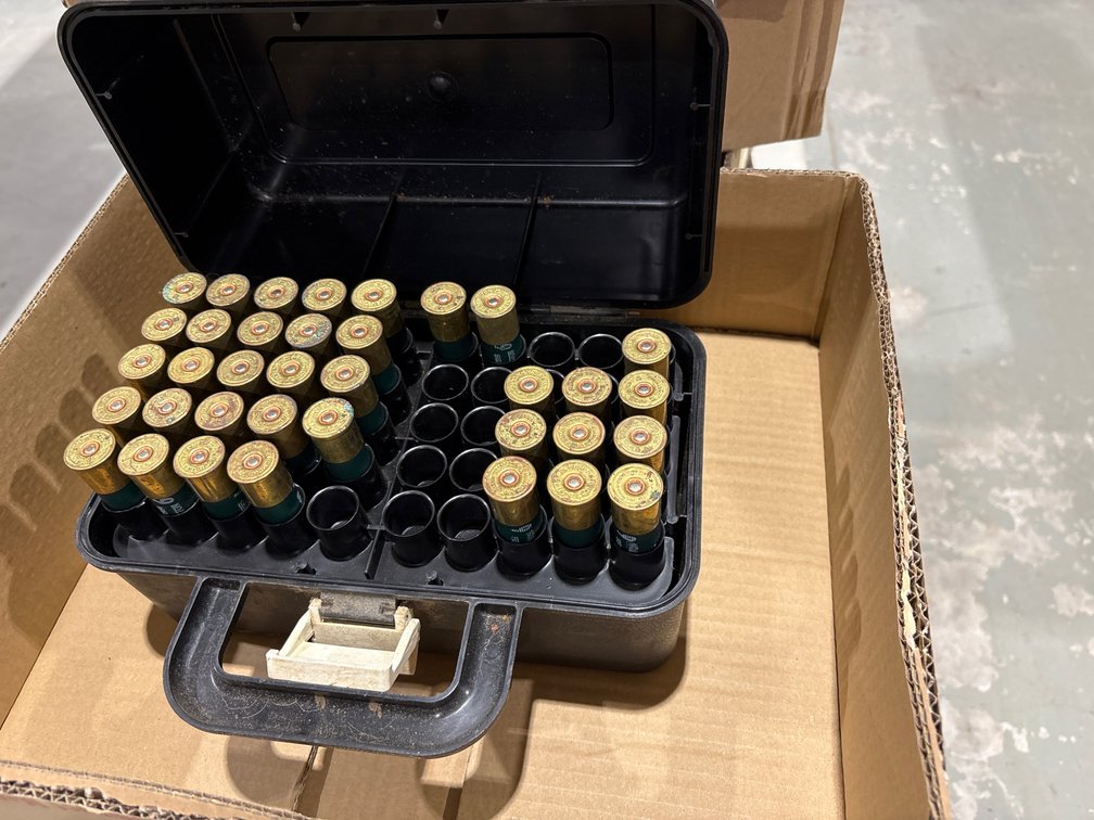 1-Field Box And 12ga Shotgun Shells