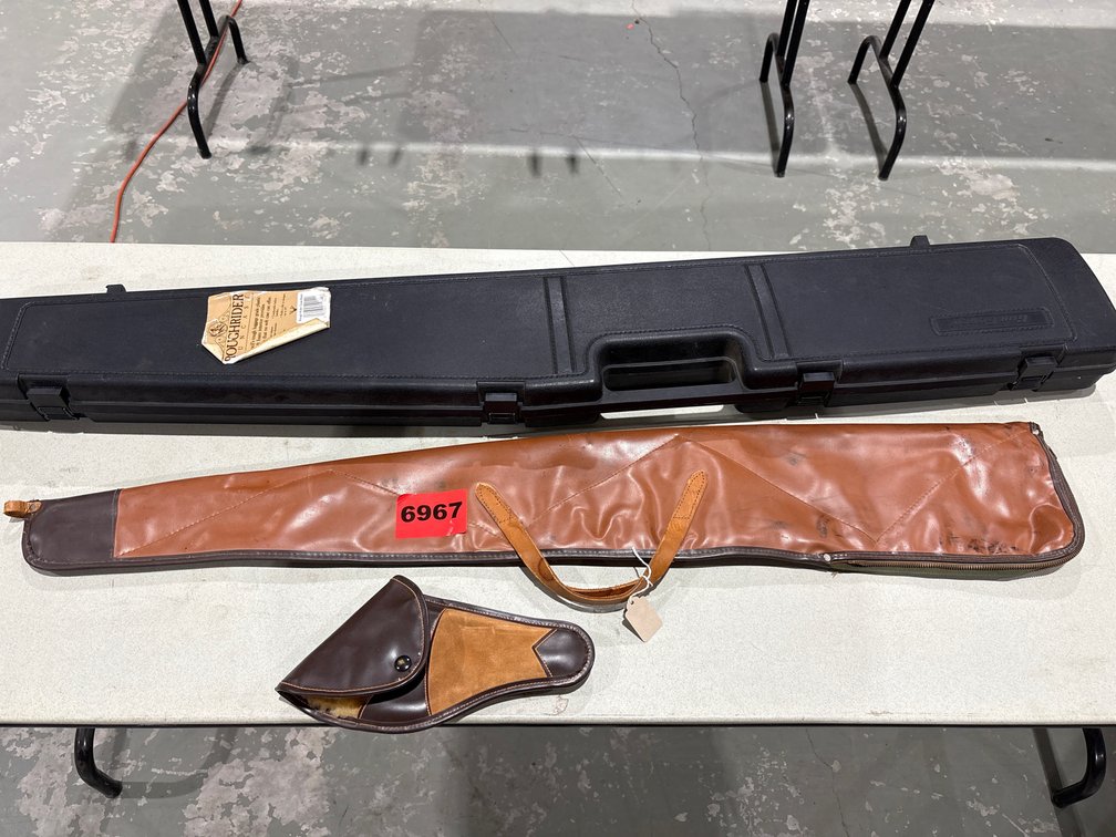 2-Rifle Cases, 1-Pistol Case/Holster