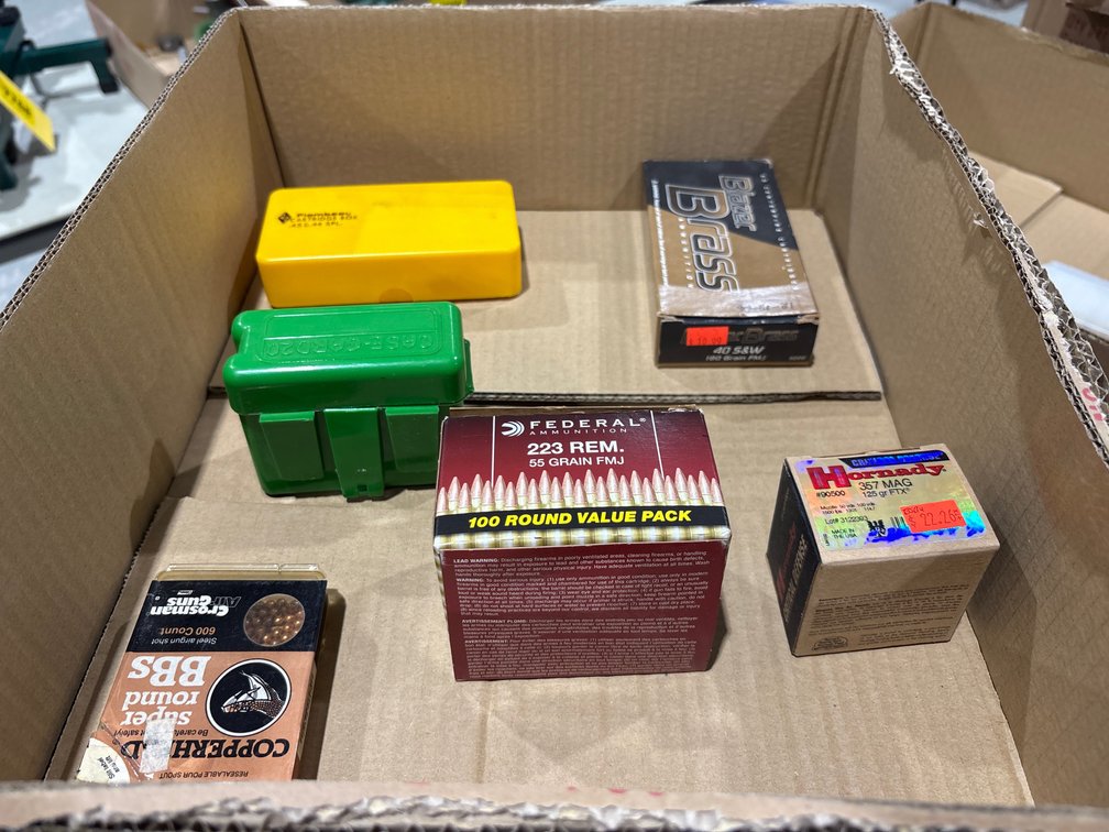 1-Box 357 Mag Critical Defense, 1-100 Rd 55gr 223, Ammo Boxes