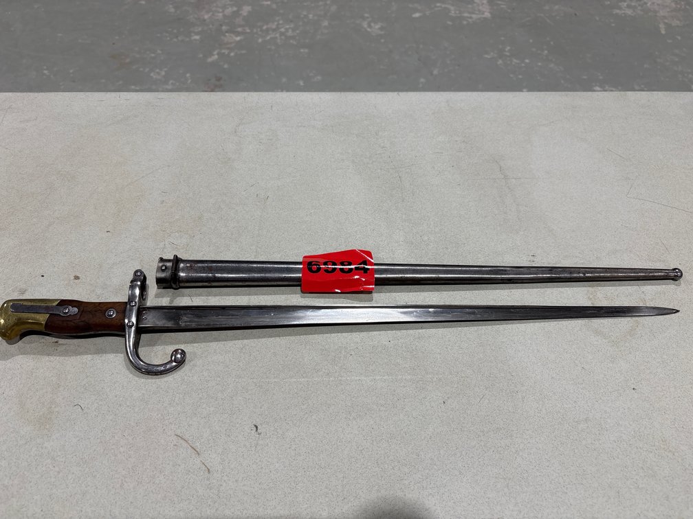 French Model 1874 Gras Sword Bayonet